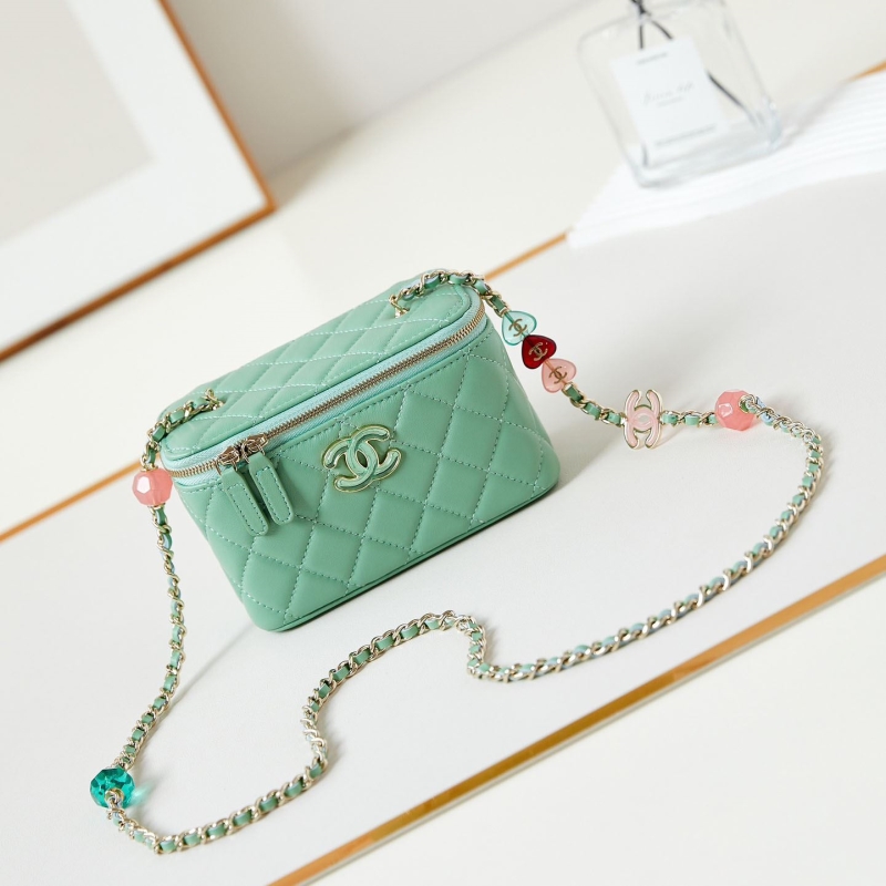 Ch*el cosmetic bags
